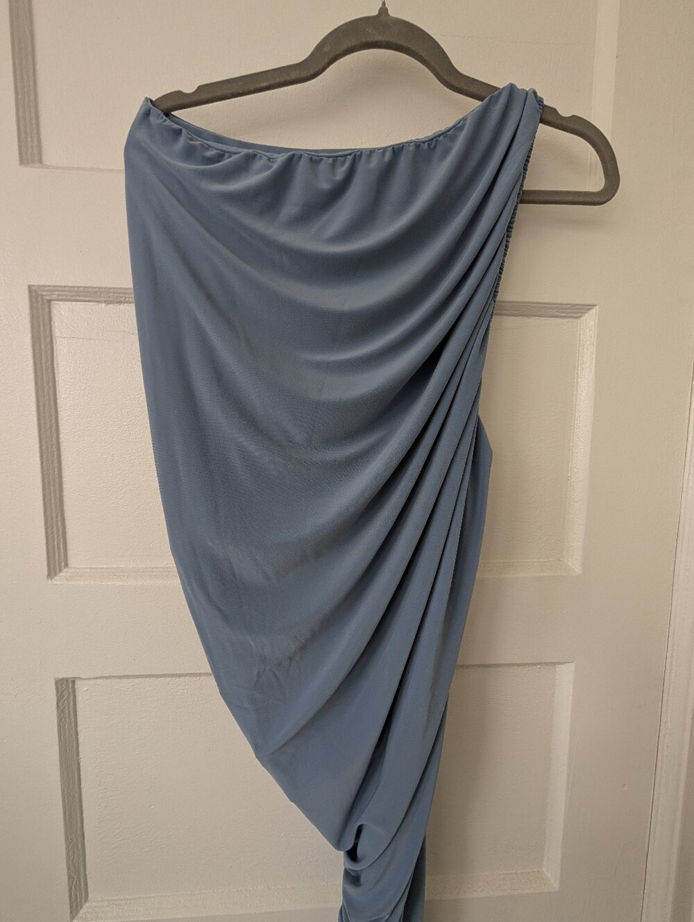 Norma Kamali - Diana Midi Dress - Slate Blue - Picture 5 of 10